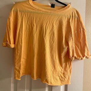 Yellow Crop Top